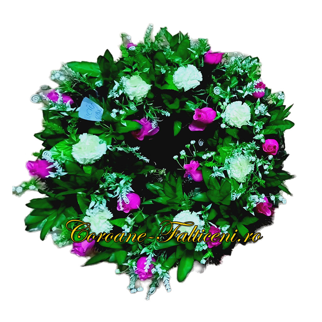 Coroniță funerară pin Lux
